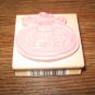You're Invited Wood Mounted Rubber Stamp by Kolette Hall