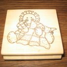 Prim Rag Doll Wood Mounted Rubber Stamp by Azadi Earles