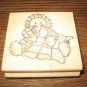 Prim Rag Doll Wood Mounted Rubber Stamp by Azadi Earles
