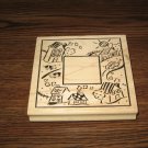 Suburbia Frame Wood Mounted Rubber Stamp by Rubber Stampede