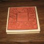 Suburbia Frame Wood Mounted Rubber Stamp by Rubber Stampede