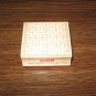 Geometric Maze Background Wood Mounted Rubber Stamp by Hero Arts
