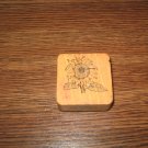 Sunflower Wood Mounted Rubber Stamp by Comotion