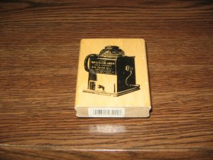 Vintage Coffee Mill Wood Mounted Rubber Stamp by Anita's
