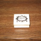 Europa Wood Mounted Rubber Stamp by Art Impressions