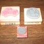 Car & Sports Balls Wood Mounted Rubber Stamp Lot Of 3