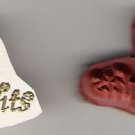 Beautiful Thoughts Unmounted Rubber Stamp