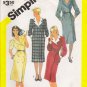 Misses' Double Breasted Dress Sewing Pattern Size 12 Simplicity 6077 UNCUT