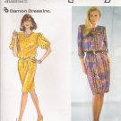 Misses' Dress & Tie Belt Sewing Pattern Size 10-18 Simplicity 9913 UNCUT