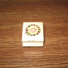 Heart Wood Mounted Rubber Stamp by Stampassions