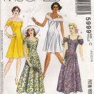 Misses' Dress Sewing Pattern Size 10-14 McCall's 5999 UNCUT
