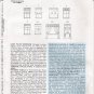 Window Treatments Sewing Pattern Butterick 6032 UNCUT