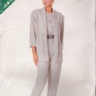 Misses' Jacket Top Pants Sewing Pattern Size P-XL Butterick See & Sew 5981 UNCUT