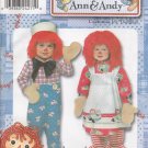 Toddlers' & Child's Raggedy Ann and Andy Costume Sewing Pattern Size 1/2-2 Simplicity 9375 UNCUT