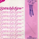 Vintage Sewing Pattern Big Top Bust Sizes 28-42 Stretch & Sew 255 UNCUT