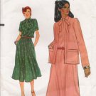 Vintage Sewing Pattern Half-Size Dress & Jacket Size 16 1/2 Vogue 7224 UNCUT