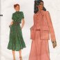Vintage Sewing Pattern Half-Size Dress & Jacket Size 16 1/2 Vogue 7224 UNCUT