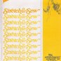 Vintage Sewing Pattern Sun & Swim Suit Bust Sizes 32-42 Stretch & Sew 1325 UNCUT