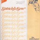 Vintage Sewing Pattern Men's Tab Front Shirt Chest Sizes 34-48 Stretch & Sew 1750 UNCUT