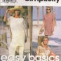 Misses' Pants Shorts Top Mini-Dress Tunic Sewing Pattern Size XS-M Simplicity 8910 UNCUT