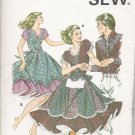 Misses' Square Dance Dress Sewing Pattern Size 6-12 Kwik Sew 1159 UNCUT