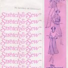 Vintage Sewing Pattern Queen T-Shirts Bust Sizes 46-56 Stretch & Sew 311 UNCUT