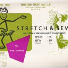 Vintage Sewing Pattern Taffetized Tricot Half Slip Hip Sizes 32, 36, 40 Stretch & Sew 2060 UNCUT