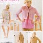 Misses' Dress Top Jacket Pants Sewing Pattern Size 14-22 Simplicity 3523 UNCUT