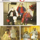 Decorative Stuffed Bunny & Cat Sewing Pattern Simplicity 9336 UNCUT