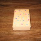 Flower Background Wood Mounted Rubber Stamp