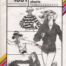 Vintage Sewing Pattern Action Jackets & Shorts Hip Sizes 30-46 Stretch & Sew 1001 UNCUT