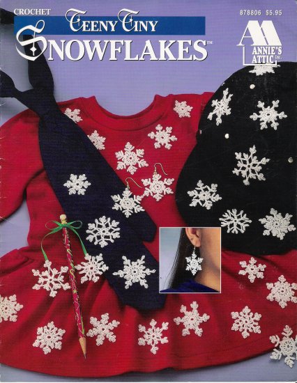 Crochet Teeny Tiny Snowflakes by Annie's Attic