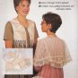 Women's Lace Tea Jacket & Vest Size S-XXXL Gooseberry Hill 229 UNCUT