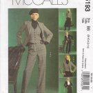 Misses' Jacket Vest Skirt Pants Sewing Pattern Size 8-14 McCall's 5193 UNCUT