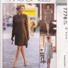 Misses' Dress Jacket Skirt Sewing Pattern Size 8-12 McCall's 7776 UNCUT