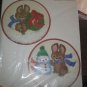 Holiday Hoops Merry Bunnies Vintage Stitchery Kit by Bernat