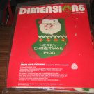 Vintage Santa Gift Stocking Kit by Dimensions Needlepoint