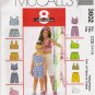Children's & Girls' Top and Shorts Sewing Pattern Size 3-6 McCall's 3602 UNCUT