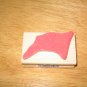 American Flag Wood Mounted Rubber Stamp by Stampabilities