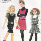 Girls' Dress & Shortalls Sewing Pattern Size 9-14 Simplicity New Look 6954 UNCUT