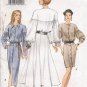 Misses' Poet Sleeve Dress Sewing Pattern Size 6-10 Vogue 8980 UNCUT