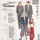 Misses' Jacket Culottes Pants Sewing Pattern Size 8 McCall's 6176 UNCUT