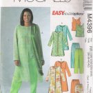 Women's Pants Top Skirt Duster Sewing Pattern Size 18-24 McCall's 4396 UNCUT