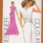 Vintage Sewing Pattern Misses' Mock-Wrap Dress Size 10 Simplicity 9518 UNCUT