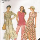 Misses' Jacket Skirt Trousers Sewing Pattern Size 12-24 Simplicity New Look 6197 UNCUT