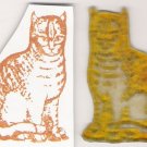 Cat Unmounted Rubber Stamp
