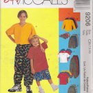 Children's & Boys' Shirt T-Shirt Pants Shorts Hat Sewing Pattern Size 7-10 McCall's 9206 UNCUT