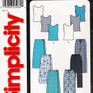 Misses' Skirt Pants Top Sewing Pattern Size 8-18 Simplicity 9781 UNCUT