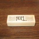 Noel Wood Mounted Rubber Stamp by Stampa Rosa