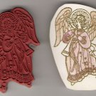 Christmas Angel Unmounted Rubber Stamp